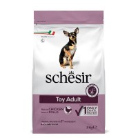 Schesir Dog Toy Adult Chicken КУРКА монопротеїновий сухий корм для собак міні порід 2 кг (53826)